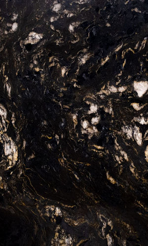 titanium - cosmic black - forest black granites